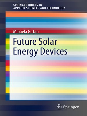 cover image of Future Solar Energy Devices